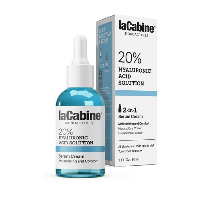 LACABINE MONOACTIVES 20° HYALURONIC ACID SERUM CREME 30ML