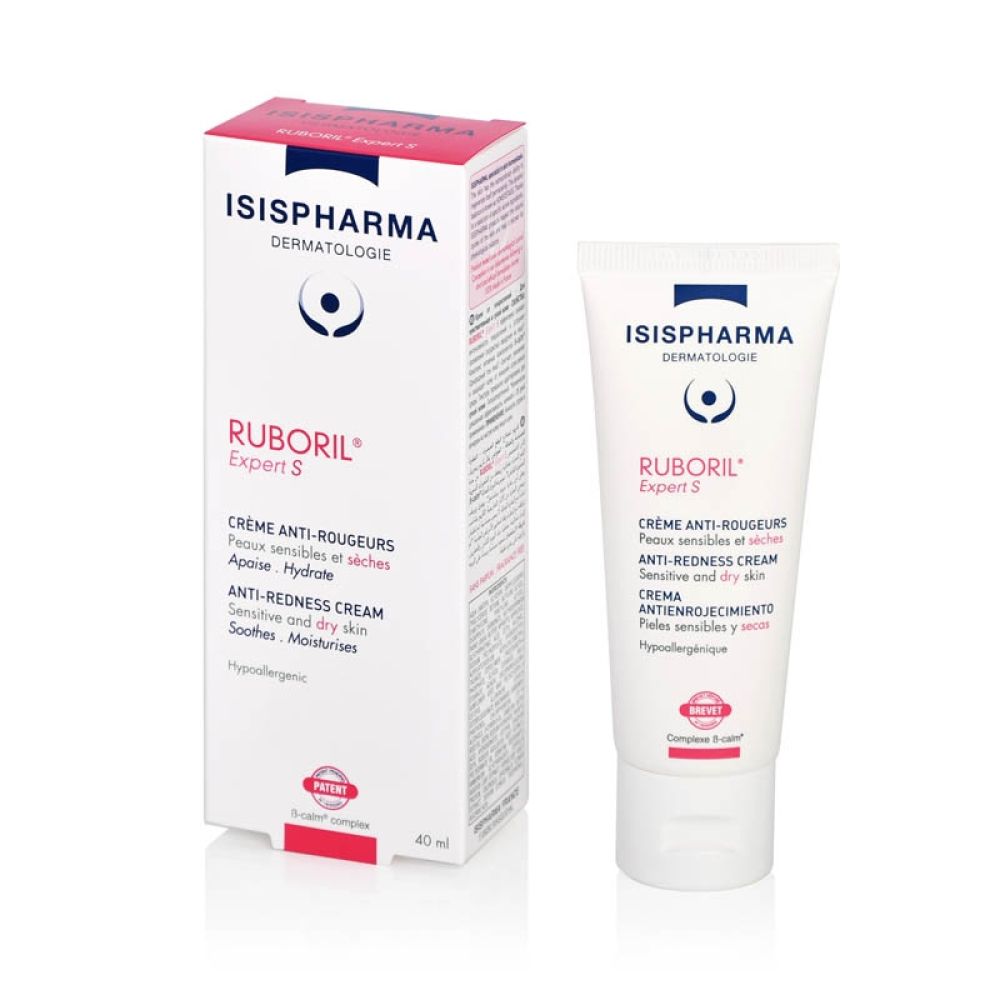 ISISPHARMA RUBORIL EXPERT S CREME ANTI-ROUGEURS PEAUX SECHES 40ML REF CRE169