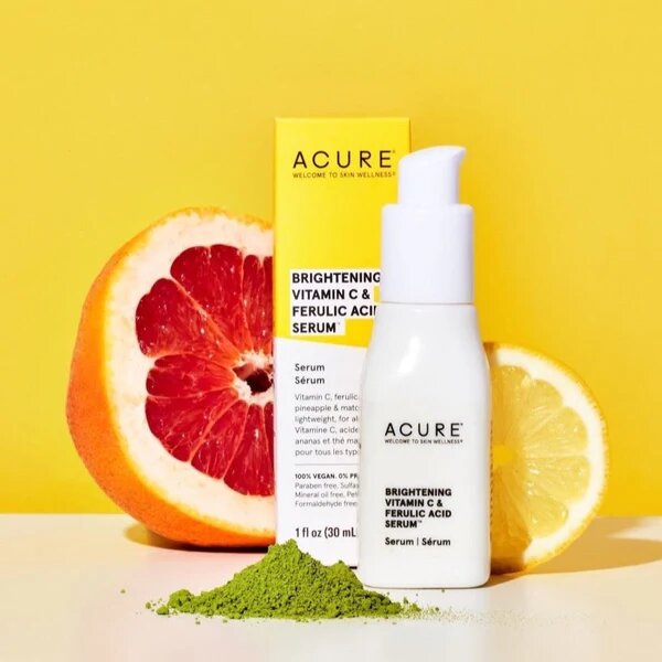 ACURE BRIGHTENING VITAMIN C & FERULIC ACID SERUM 30ML