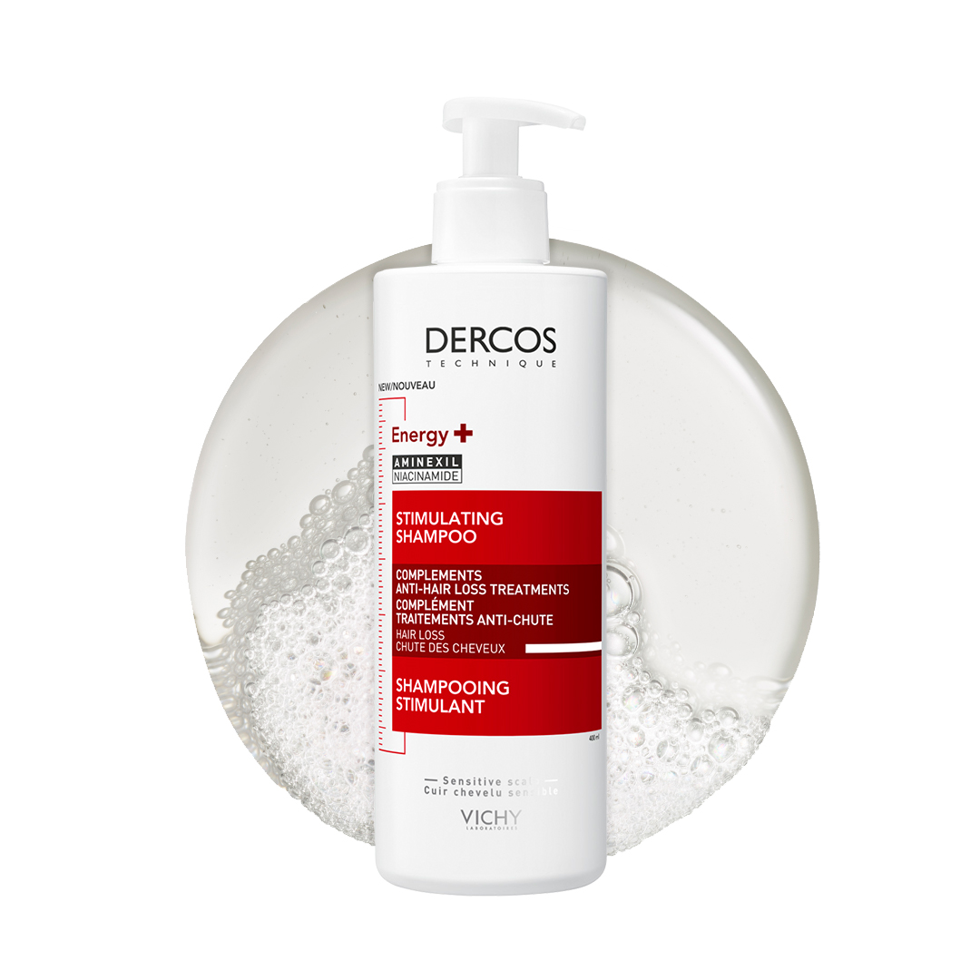 VICHY DERCOS ENERGISANT+ SHAMPOOING COMPLEMENT ANTI-CHUTE 400ML