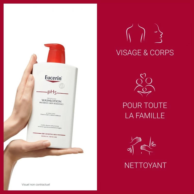 EUCERIN PH5 GEL LAVANT PEAU SENSIBLE 400ML