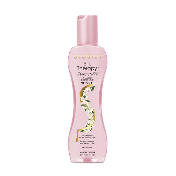 BIOSILK IRRESISTIBLE LEAVE IN CURE SOYEUSE AU JASMIN ET AU MIEL 67ML