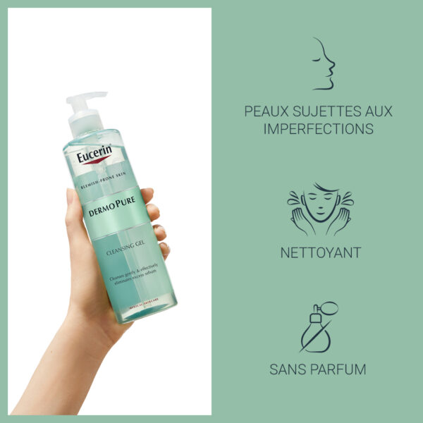 EUCERIN DERMOPURIFYER GEL NETTOYANT 200ML