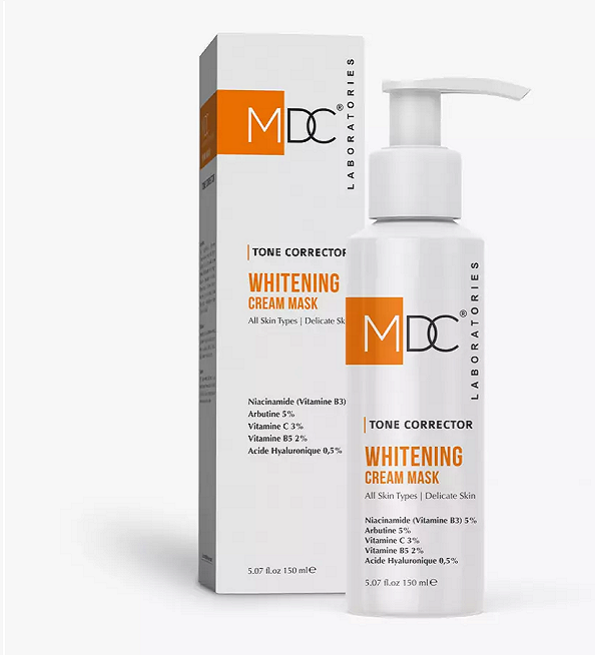 MDC TONE CORRECTOR WHITENING CREAM MASK 150ML