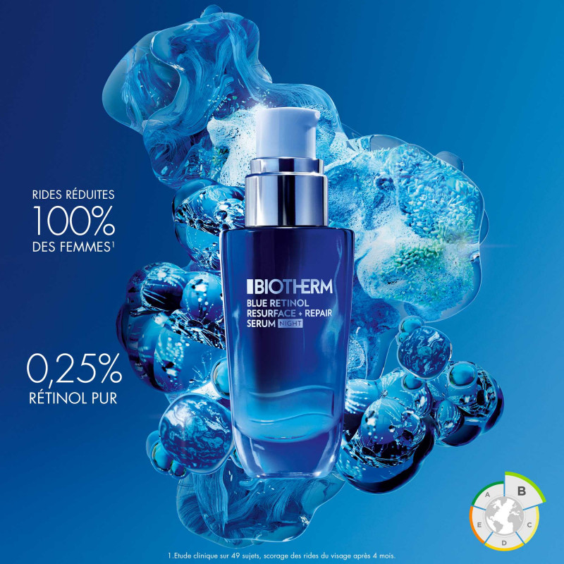 BIOTHERM BLUE RETINOL RESURFACE + REPAIRE SÉRUM DE NUIT 30ML