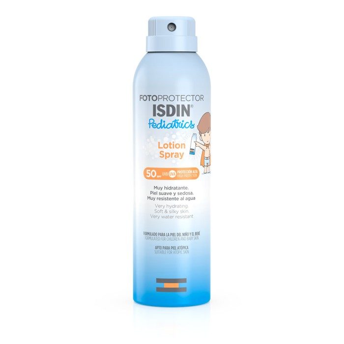 ISDIN FOTOPROTECTOR PEDIATRICS LOTION SPRAY PEDIATRIQUE 250ML