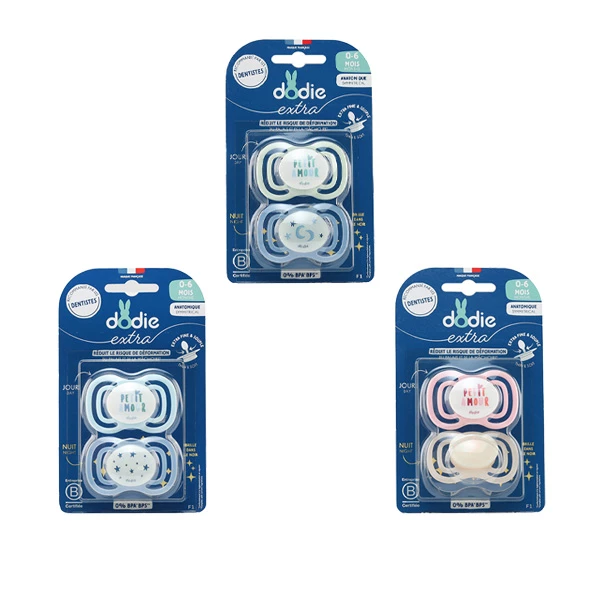 DODIE SUCETTE EXTRA FINE JOUR NUIT 0-6MOIS REF F1 2358