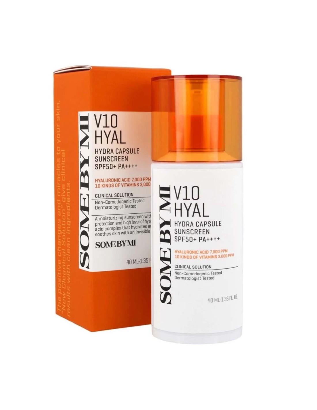 SOME BY MI V10 HYAL HYDRA CAPSULE SUNSCREEN SPF50+ 40ML