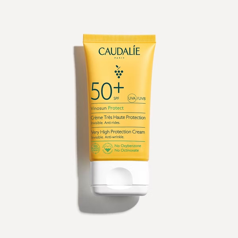 CAUDALIE VINOSUN PROTECT CREME HAUTE PROTECTION INVISIBLE SPF 50 + 50ML