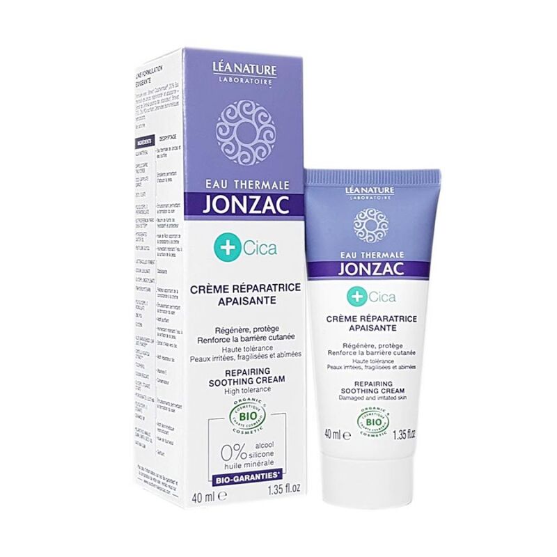 LEA NATURE EAU THERMALE JONZAC + CICA CREME REPARATRICE APAISANTE 40ML