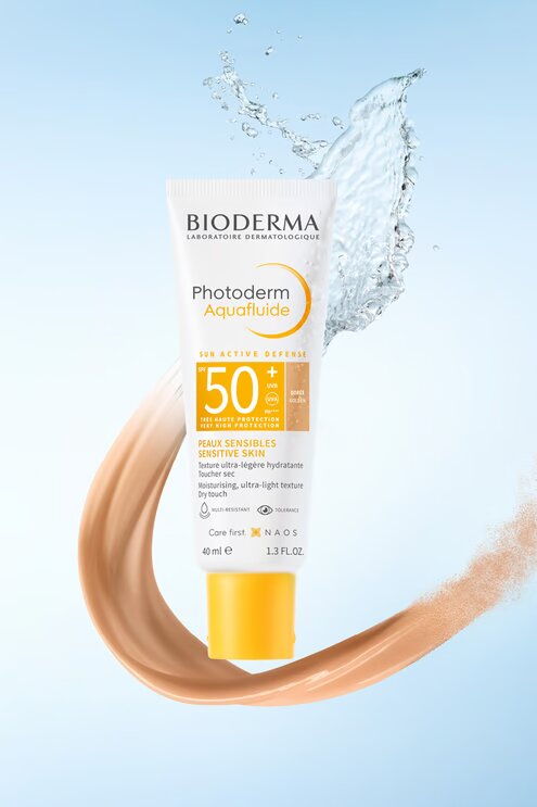 BIODERMA PHOTODERM AQUAFLUIDE TEINTE DOREE SPF50+ 40ML