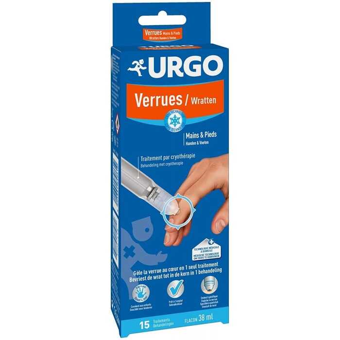 URGO VERRUES MAINS ET PIEDS CRYOTHERAPIE 38ML
