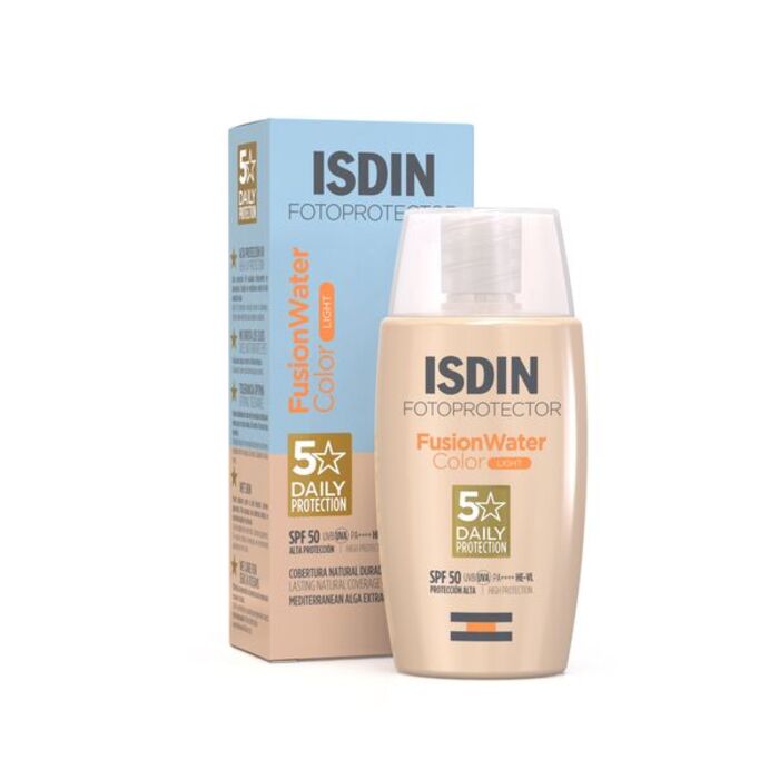 ISDIN FOTOPROTECTOR FUSION WATER TEINTE LIGHT SPF50+ 50ML