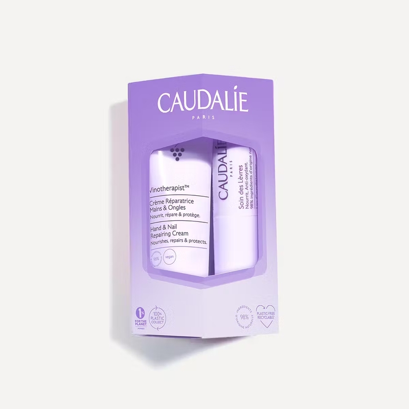 CAUDALIE VINOTHERAPIST CREME MAINS +SOIN DES LEVRES