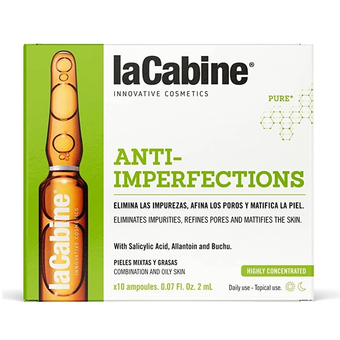LACABINE ANTI-IMPERFECTIONS OIL CONTROL 10*2ML AMPOULES