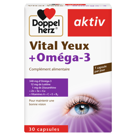 DOPPEL HERZ VITAL YEUX + OMEGA 3 B30 COMP