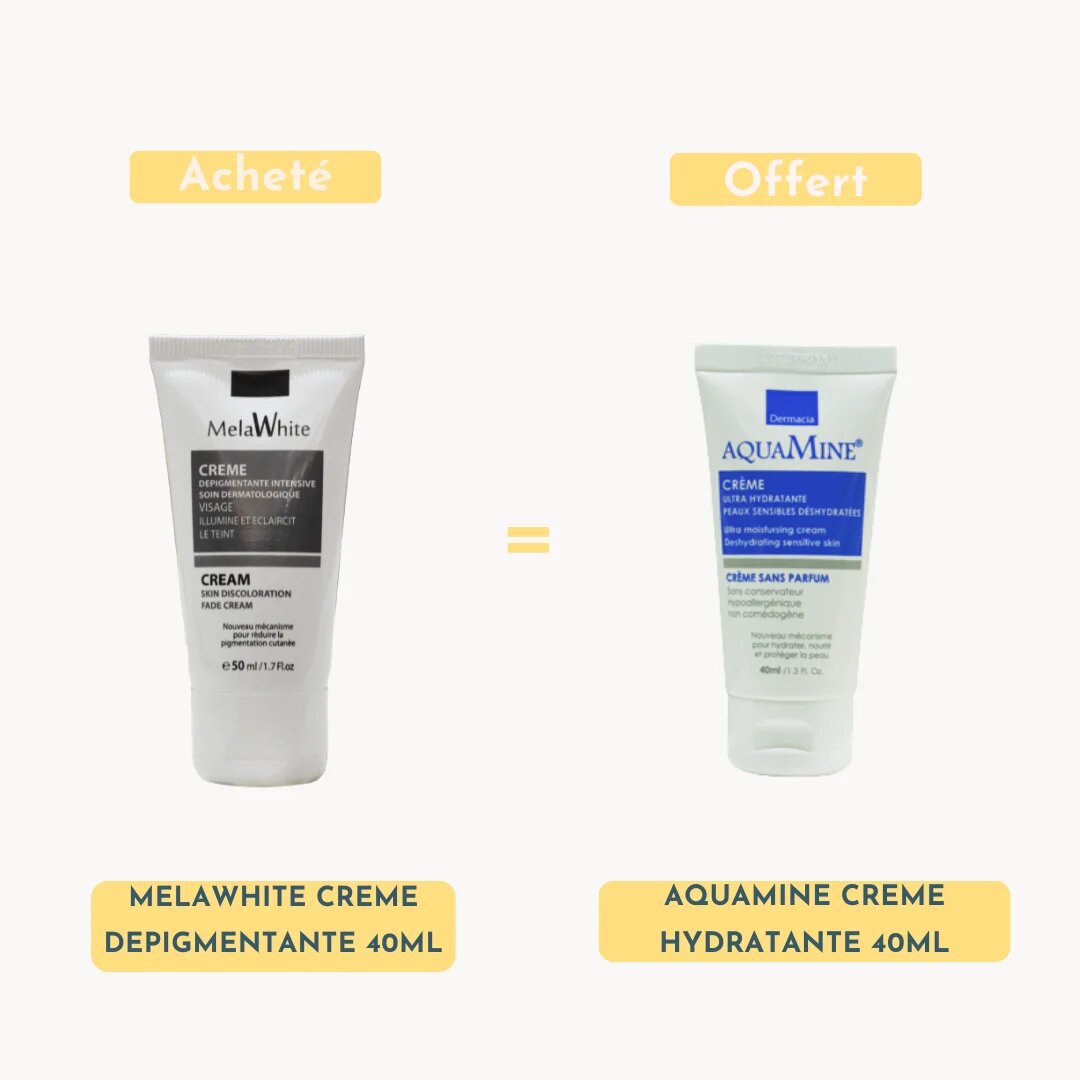 MELAWHITE CREME DEPIGMENTANTE +AQUAMINE