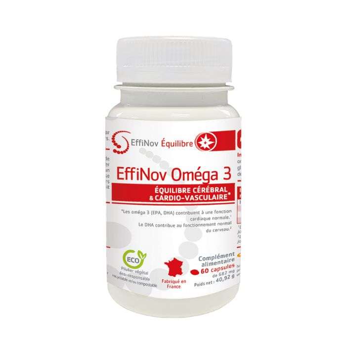 EFFINOV OMEGA 3 B60 CAPSULES