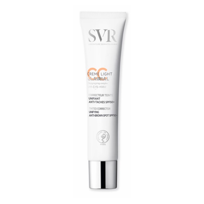 SVR CLAIRIAL CC CRÈME CORRECTEUR UNIFIANT ANTI-TACHES LIGHT SPF50+ 40 ML