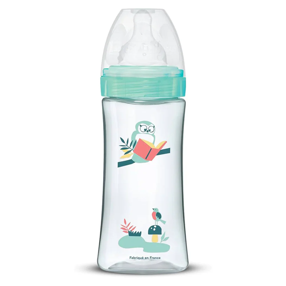 DODIE BIBERON INITIATION+ DECORS VERT VALENTIN 330ML