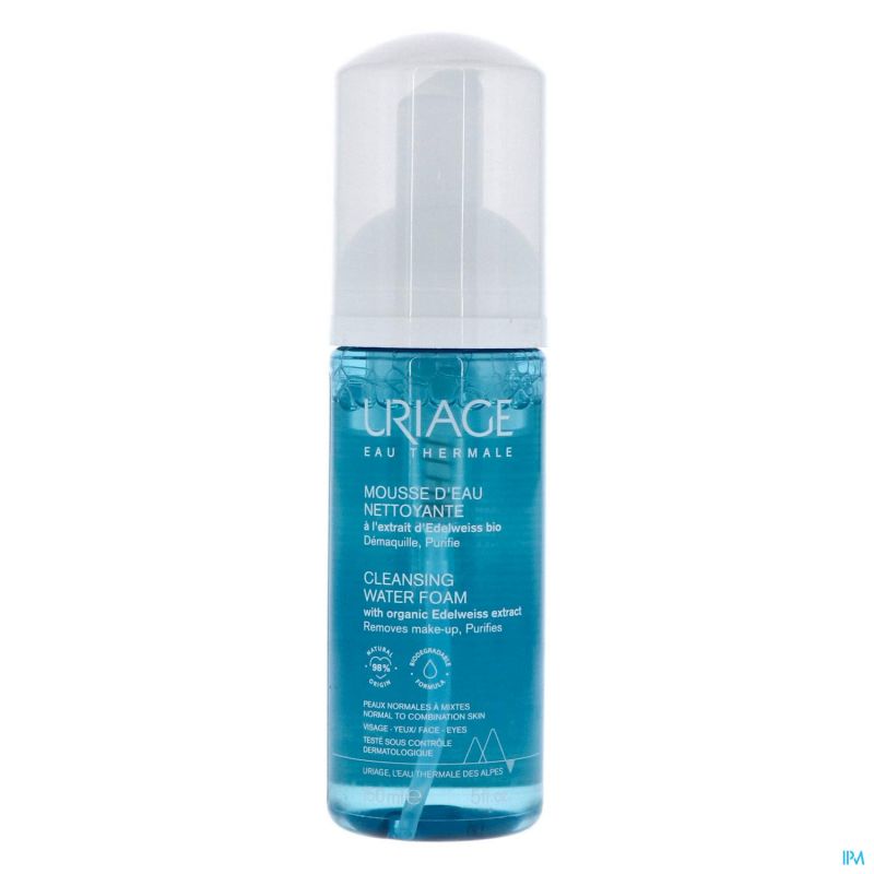 URIAGE MOUSSE D'EAU NETTOYANTE 150ML