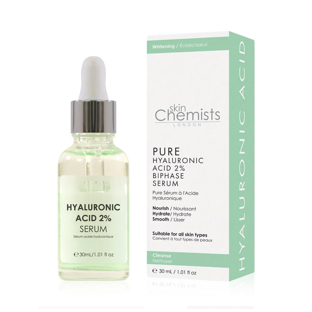 SKIN CHEMISTS SERUM PURE A L'ACIDE HYALURONIQUE 2% 30ML