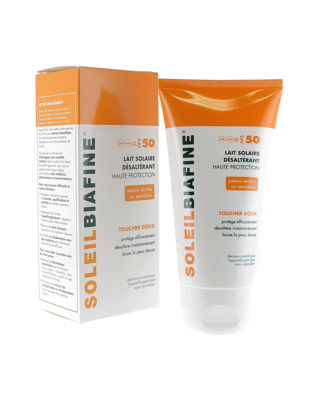 SOLEIL BIAFINE LAIT SOLAIRE SPF50+ 150ML