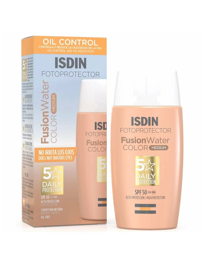 ISDIN FOTOPROTECTOR FUSION WATER TEINTE MEDIUM SPF 50+ 50ML