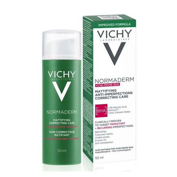 VICHY NORMADERM ACNE PRONE SKIN SOIN CORRECTEUR MATIFIANT 50ML