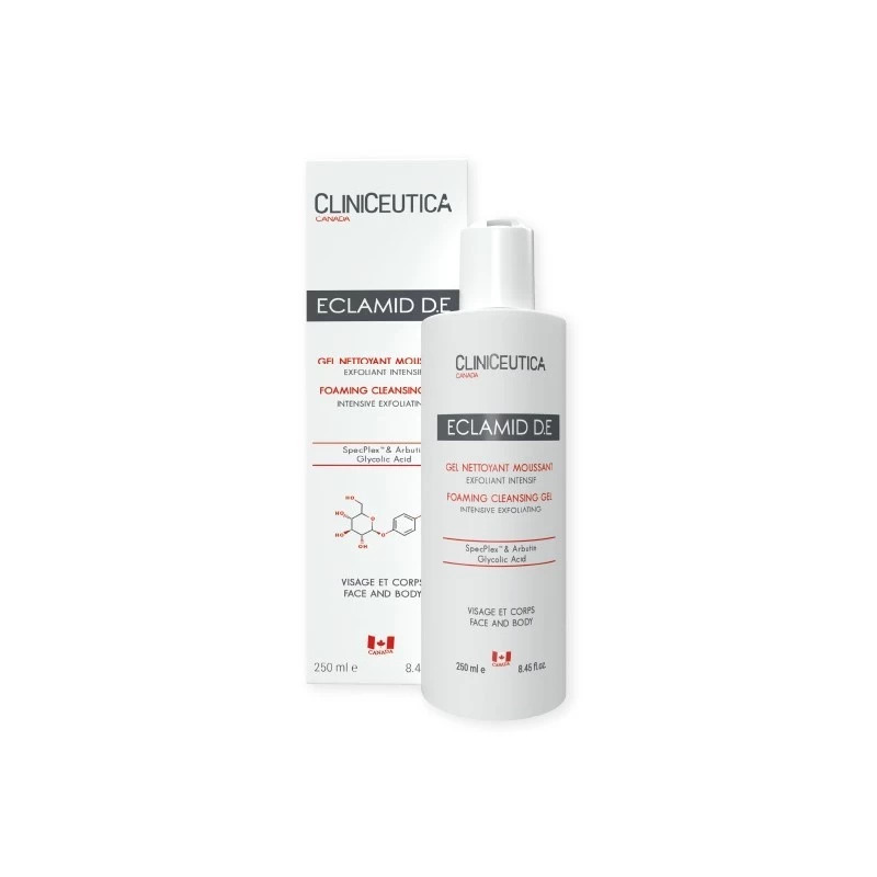 CLINICEUTICA ECLAMIDE D.E GEL NETTOYANT MOUSSANT 250ML