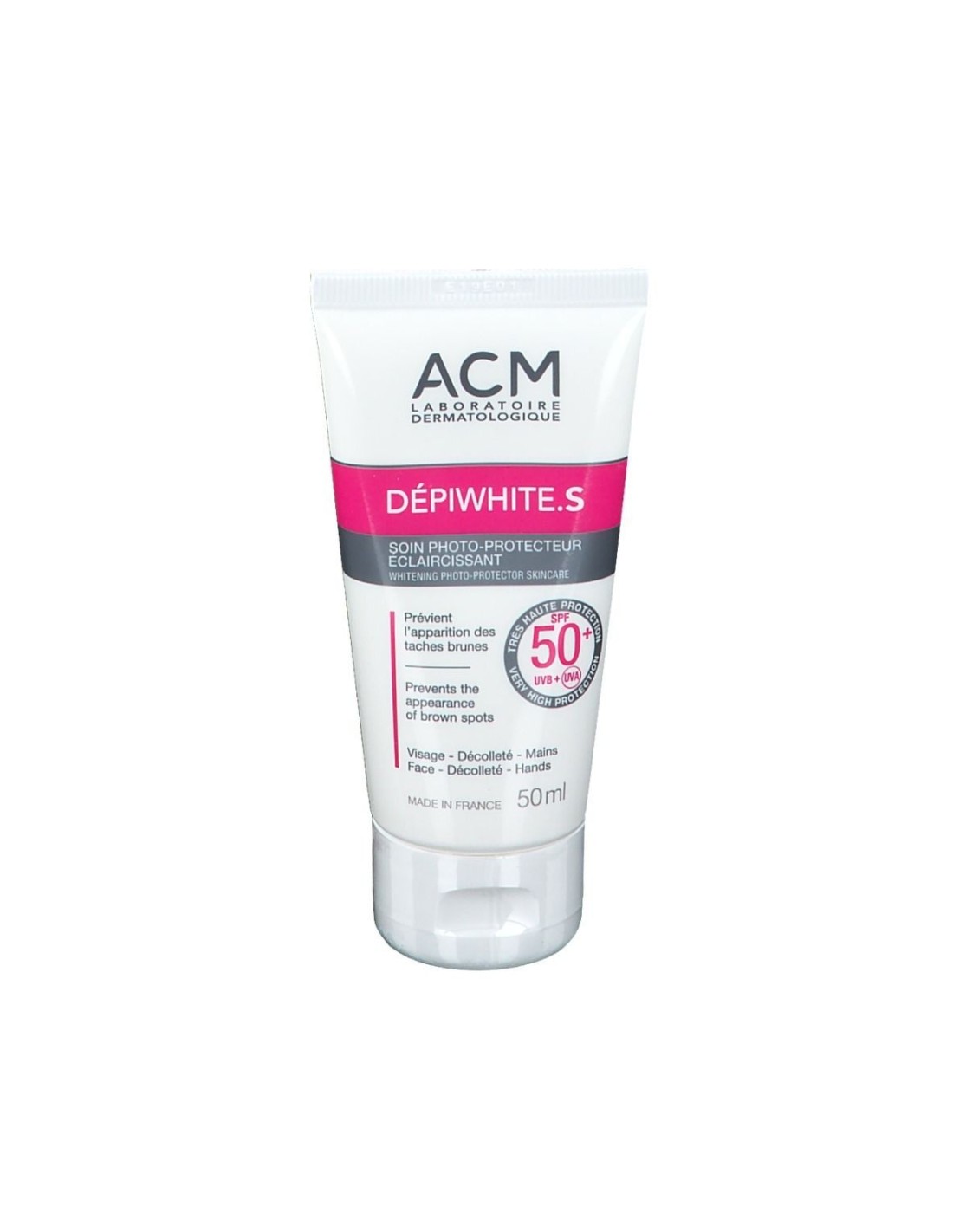 ACM DEPIWHITE S ECRAN SOLAIRE SPF50+ 50ML