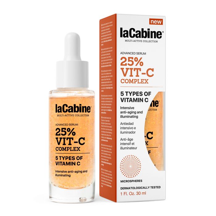 LACABINE SERUM 25% VIT-C COMPLEX5 TYPES OF VITAMIN C INTENSIVE ANTI-AGING AND ILLUMINATING 30ML
