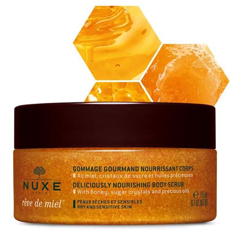 NUXE REVE DE MIEL GOMMAGE GOURMAND NOURRISSANT CORPS 175 ML