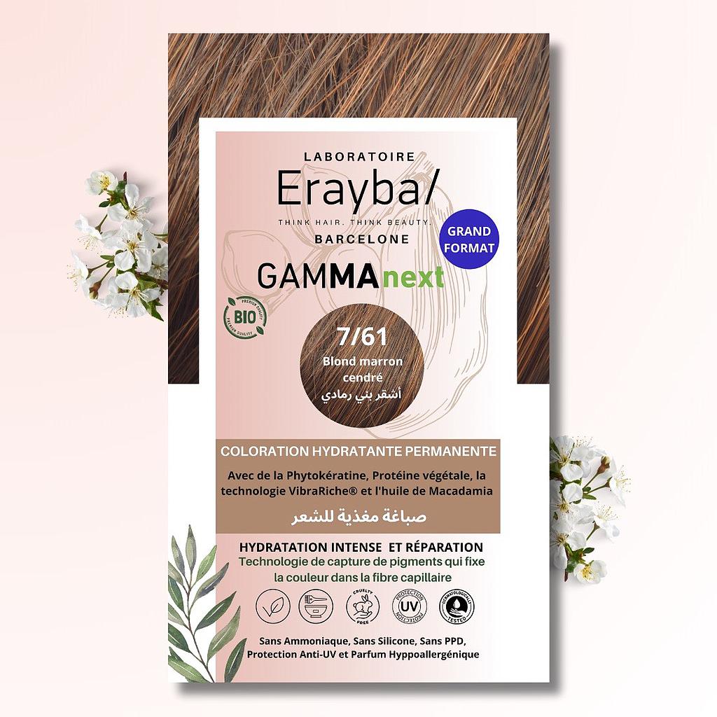 ERAYBA GAMMA NEXT 7/61 BLOND MARRON CENDRE 100ML