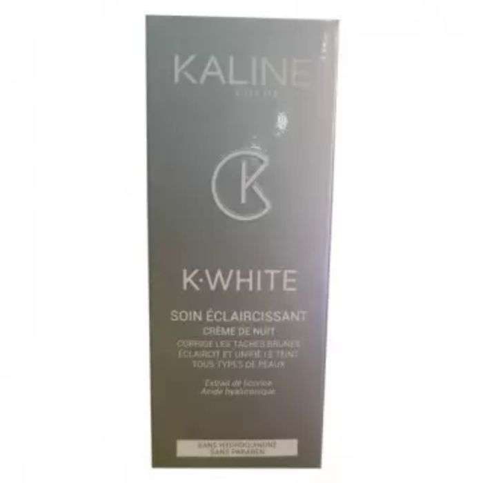 KALINE K-WHITE SOIN ECLAIRCISSANT CREME DE NUIT 50ML