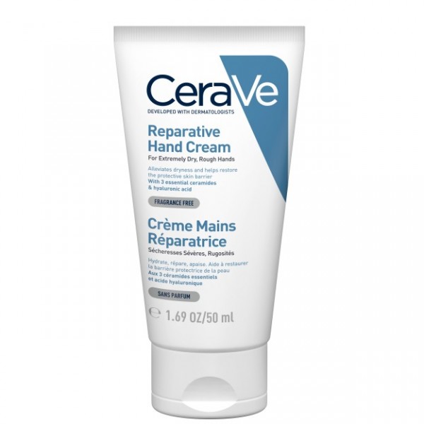 CERAVE CREME MAINS REPARATRICE MAINS SECHES ET ABIMES 50ML