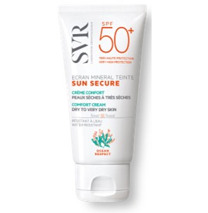 SVR SUN SECURE ECRAN MINERAL TEINTE SPF 50+ PEAUX SECHES A TRES SECHES