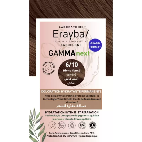 ERAYBA GAMMA NEXT BLOND FONCE CENDRE 6/10 100ML