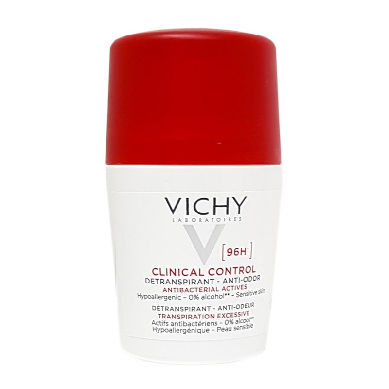 VICHY DEODORANT CLINICAL CONTROL 96H TRANSPIRATION EXCESSIVE FEMME